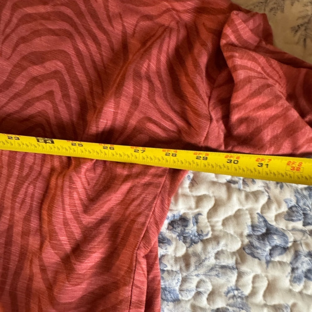 Honeydew Intimates coral Zebra Pattern Sweatshirt - Picture 6 of 7